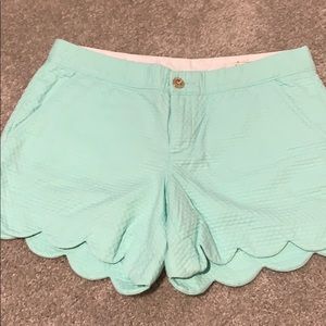 Lily Pulitzer mint shorts